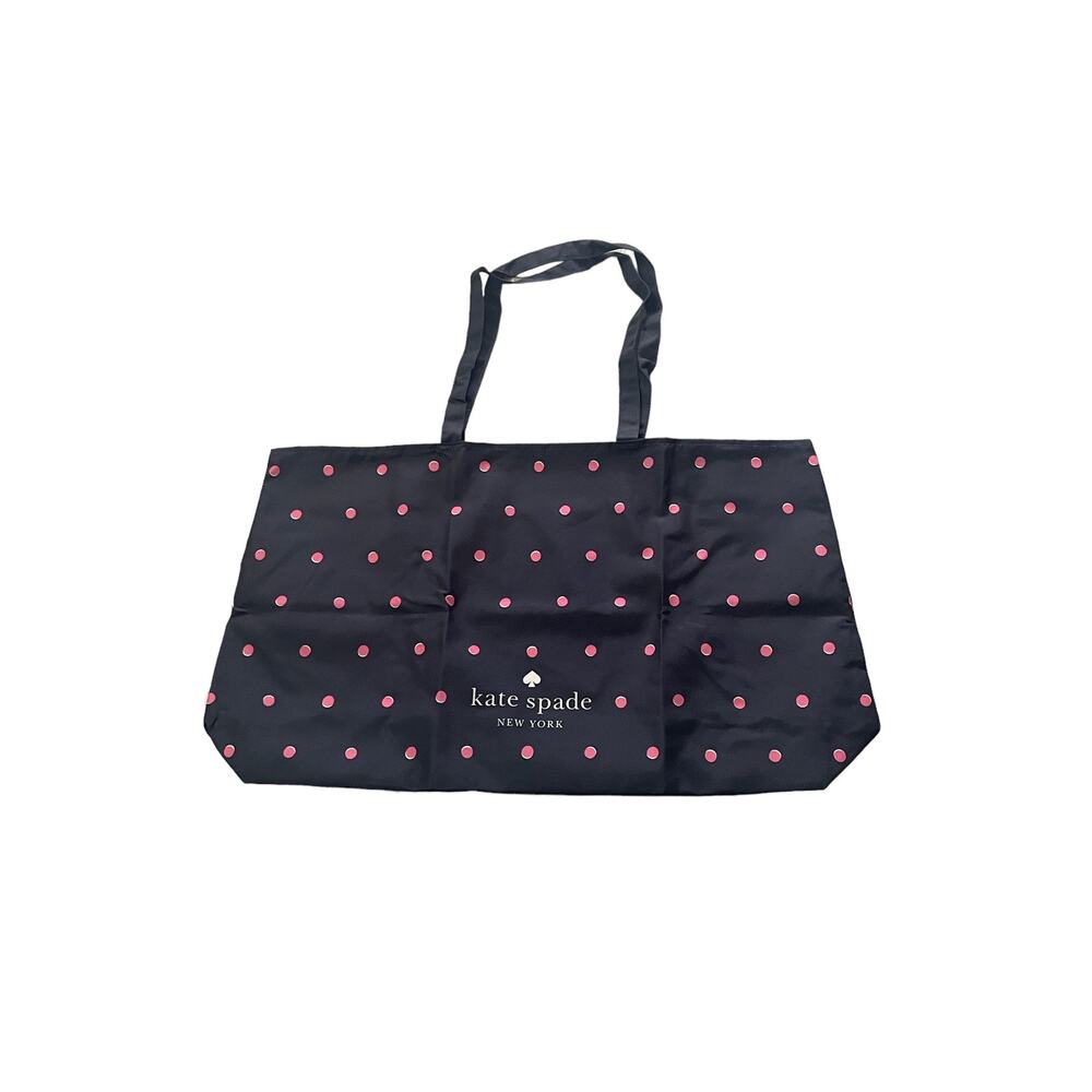 Kate Spade New York Canvas Tote Bag Large dots